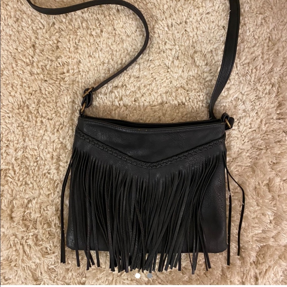 BP fringe crossbody